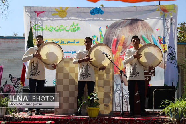 جشن روز جهانی کودک در آسایشگاه شهید بهشتی مشهد