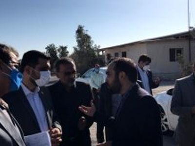 بازدید محمدرضا لواسانی از شهرک کارگاهی جنوب کیش