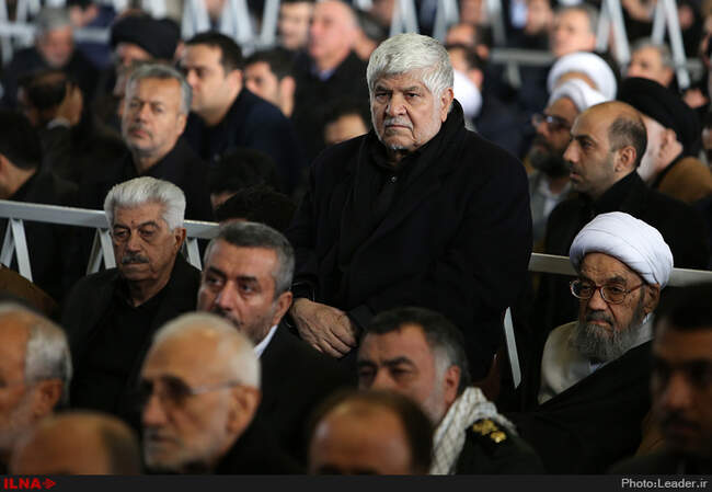 اقامه نماز توسط رهبر انقلاب بر پیکر حجت‌الاسلام والمسلمین هاشمی رفسنجانی