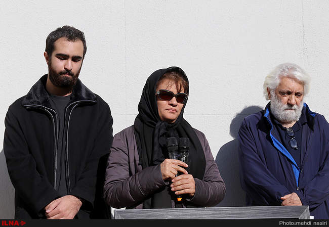 تشییع پیکر یدالله نجفی