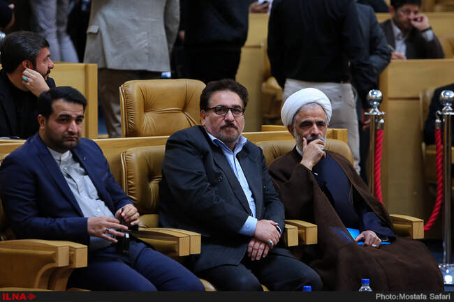 گزارش تصویری همایش بزرگداشت چهلمین سالگرد شهادت حاج سیدمصطفی خمینی