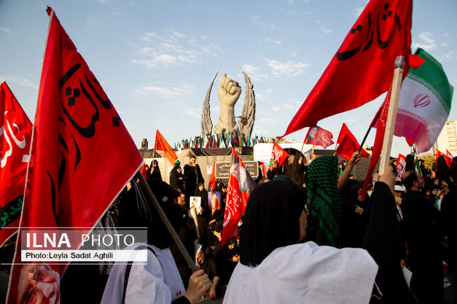 مراسم تشییع پیکر مطهر رهبر شهید انقلاب / 1