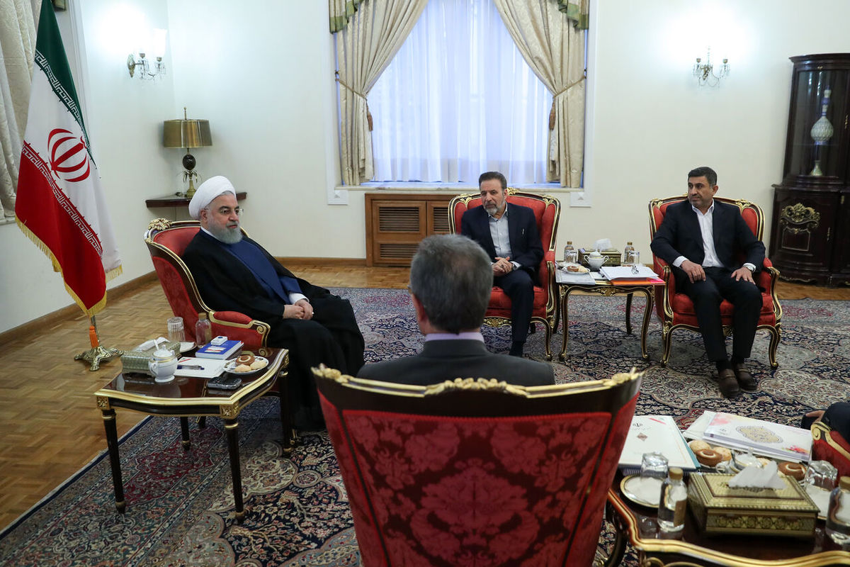 دیدار استاندار البرز با رئیس جمهوری