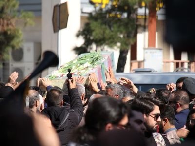 باغ جنت با تشییع و خاکسپاری شهید گمنام بوی بهشت گرفت