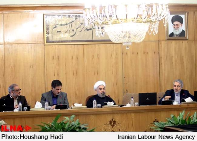 جلسه امروز هیات دولت