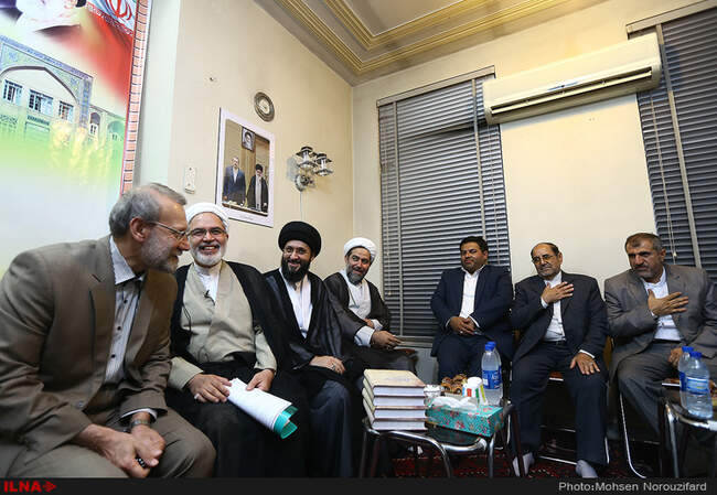 دیدار رئیس مجلس شورای اسلامی با اعضای ستاد بزرگداشت دهه کرامت