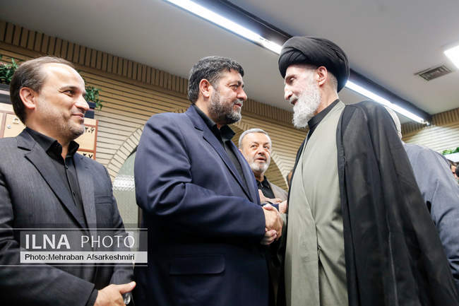 مراسم ختم مادر رئیس جمعیت هلال احمر 