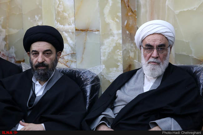 مراسم ختم آیت الله مومن در قم 