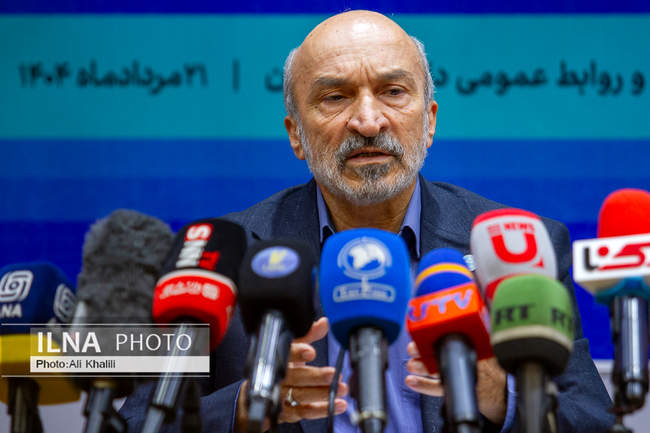 نشست خبری رییس دانشگاه تهران