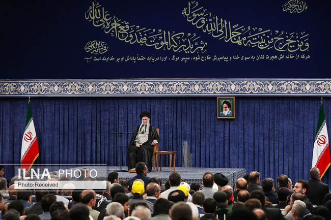 مراسم بزرگداشت شهید رئیسی و شهدای پرواز اردیبهشت با حضور رهبر انقلاب