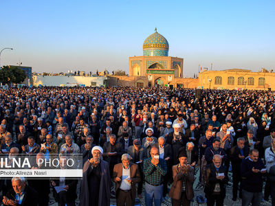 اقامه نماز باران در قزوین 