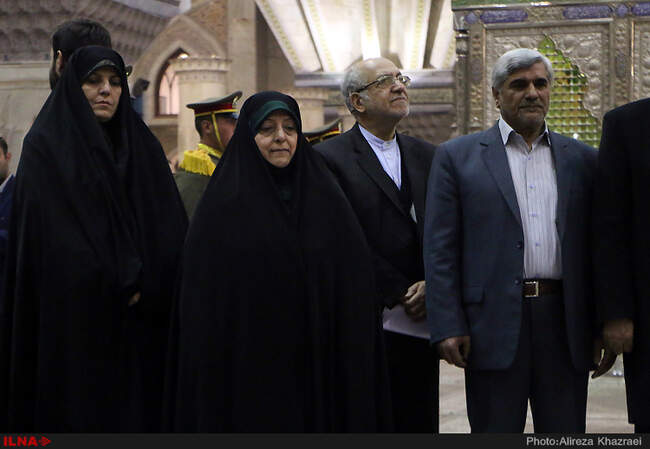 تجدید میثاق رئیس جمهور و اعضای هیئت دولت با آرمان های امام راحل