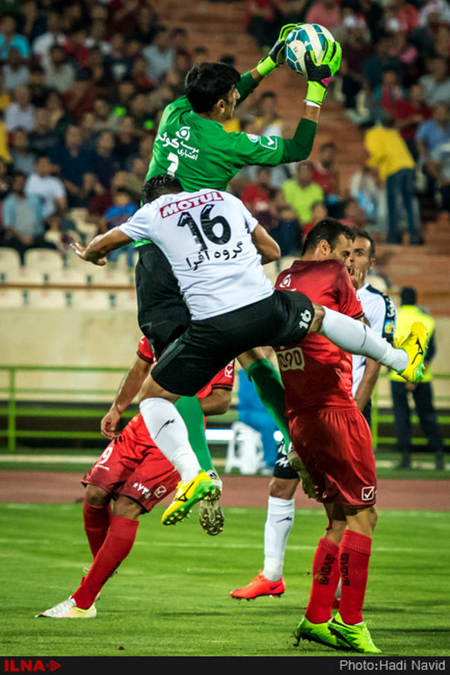 جام خلیج فارس - لیگ برتر فوتبال: پرسپولیس تهران - صبای قم 
