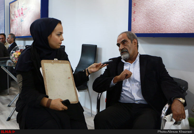 چهارمین روز نمایشگاه مطبوعات و خبرگزاری‌ها - غرفه ایلنا /2