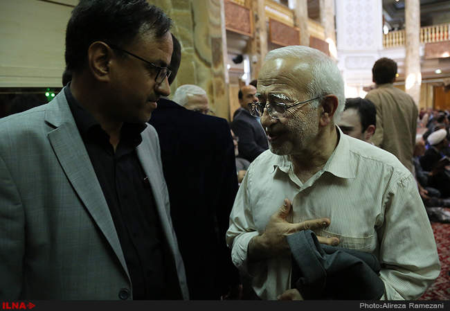 مراسم ترحیم حاج سید رضا نیری 