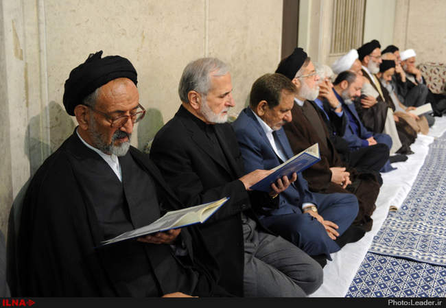 مراسم بزرگداشت جان‌ باختگان فاجعه‌ی منا با حضور رهبر انقلاب
