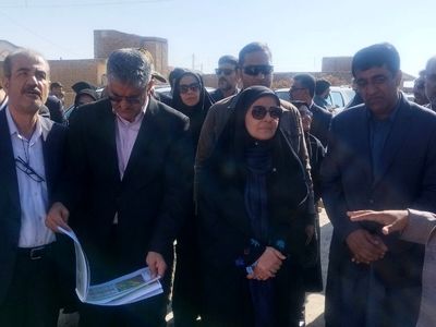 بازدید وزیر راه و شهرسازی از محلات هدف بازآفرینی شهرستان خاش