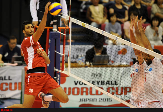 اولین پیروزی ایران در جام جهانی والیبال