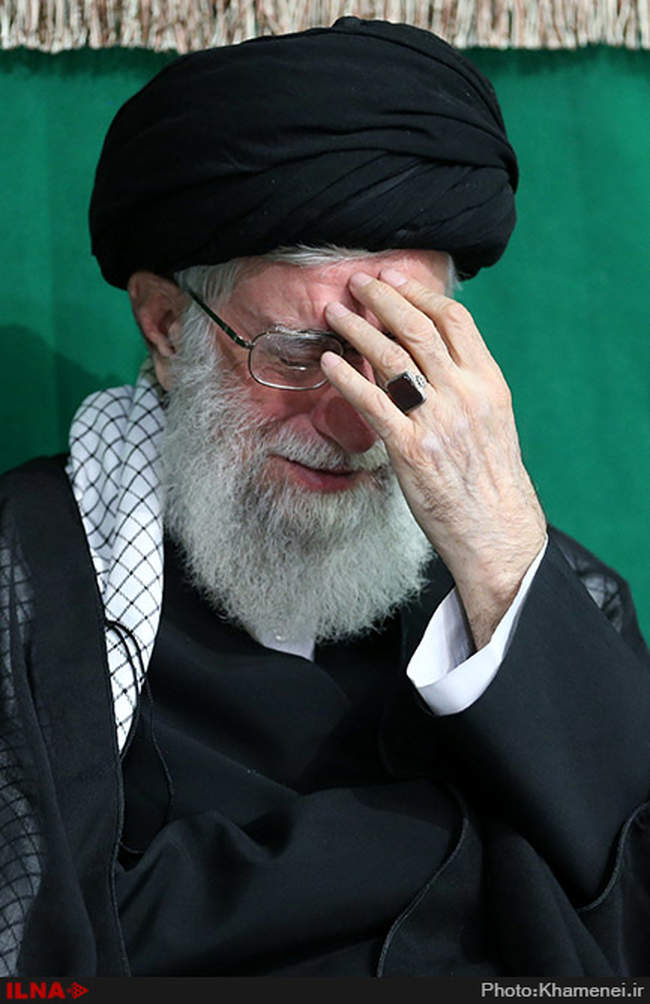 اولین شب عزاداری ایام محرم در حسینیه امام خمینی
