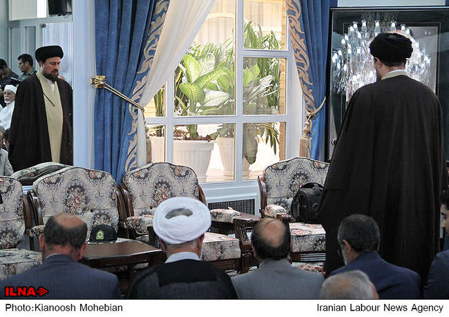 دیدار سید حسن خمینی با اعضای ستاد بزرگداشت امام(ره) 