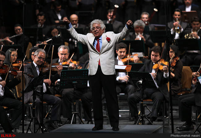 کنسرت ارکستر موسیقی ملی به رهبری لوریس چکناواریان