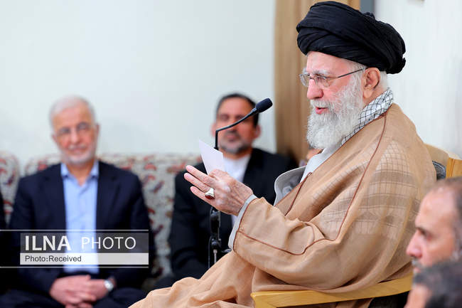 حضرت آیت الله خامنه‌ای در دیدار با وزیر کشور و استانداران