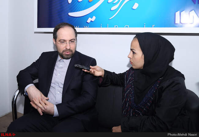مهمانان غرفه ایلنا در هفتمین روز نمایشگاه مطبوعات و خبرگزاری‌ها/1