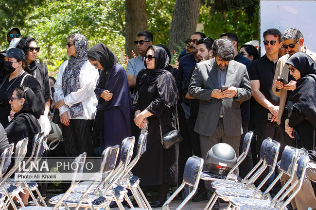 تشییع پیکر حمیدرضا درجاتی 