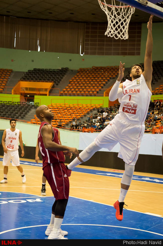 مسابقات بسکتبال آسیا چلنچ /ایران - قطر
