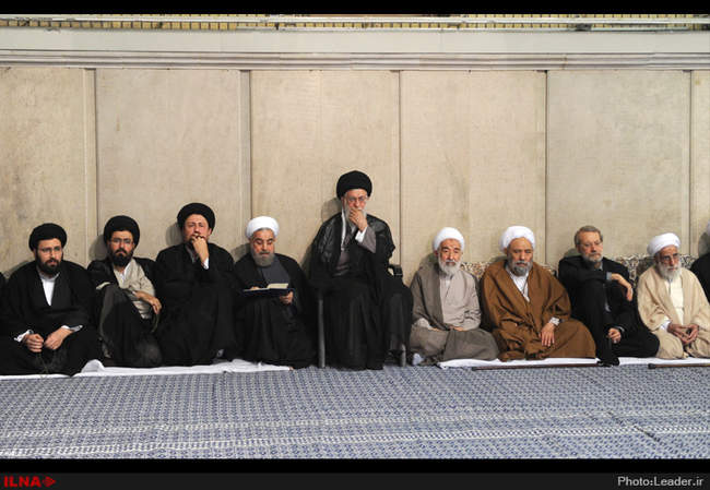 مراسم بزرگداشت جان‌ باختگان فاجعه‌ی منا با حضور رهبر انقلاب