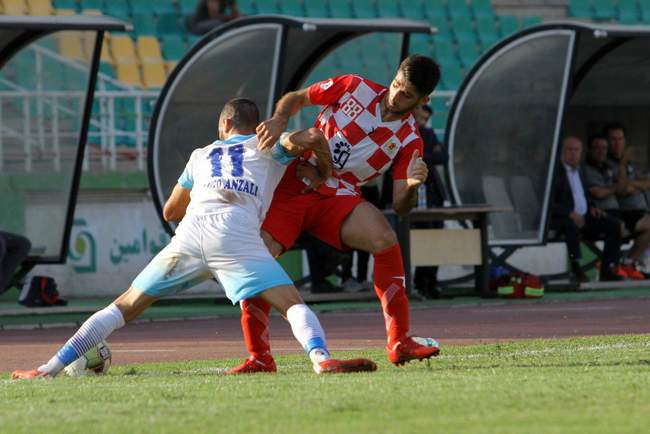 دیدار سرخپوشان پاکدشت و ملوان (گزارش تصویری)