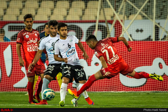 جام خلیج فارس - لیگ برتر فوتبال: پرسپولیس تهران - صبای قم 