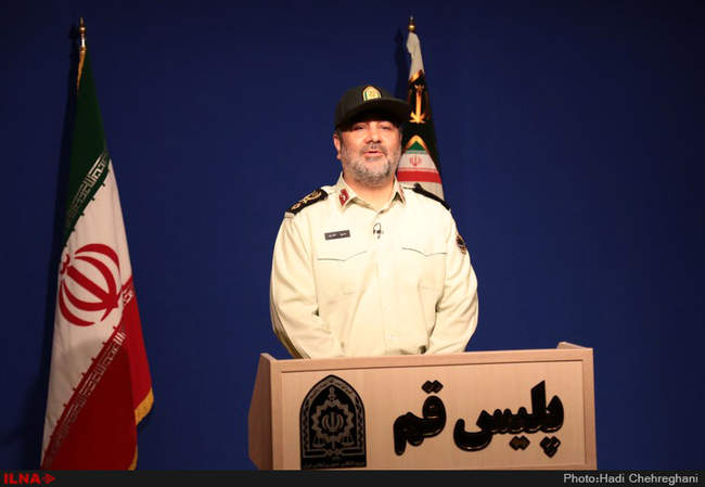 سفر فرمانده نیروی انتظامی به قم