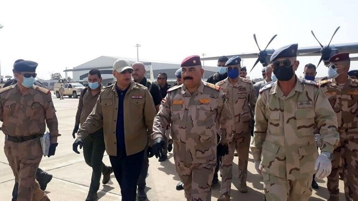 ورود مصطفی الکاظمی به کرکوک همزمان با آغاز عملیات نظامی در این استان