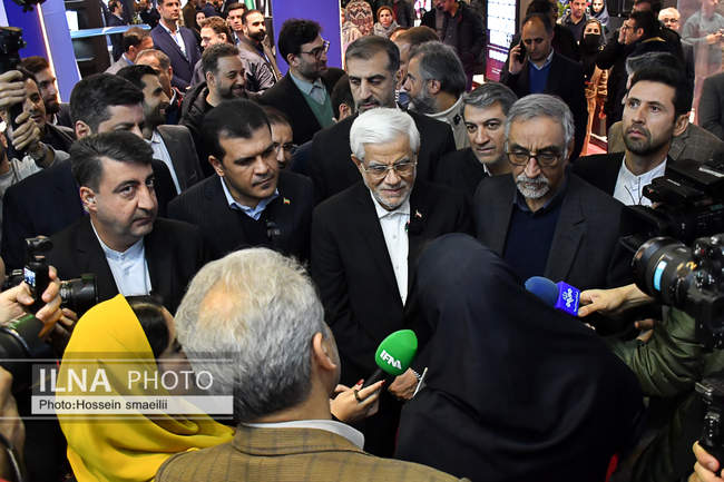 بازدید معاون اول رییس جمهور از نمایشگاه ایران ساخت 