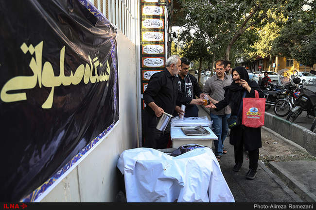 مراسم ششمین شب عزاداری حضرت اباعبدالله الحسین(ع)  در خانه کارگر