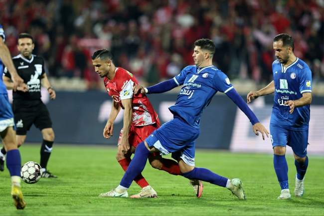 گزارش تصویری از دیدار پرسپولیس و استقلال خوزستان 