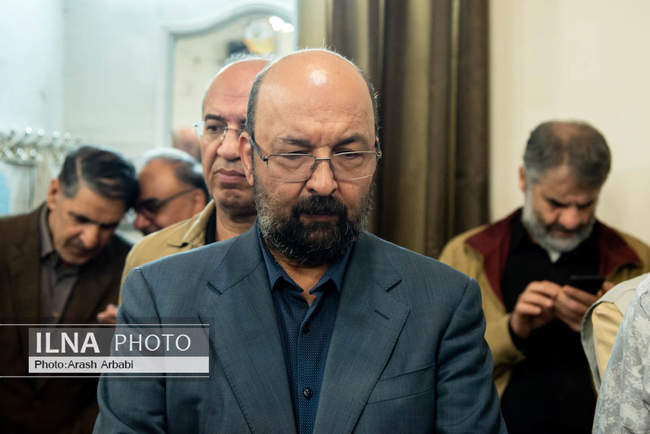 مراسم تشییع محمد تاجزاده 