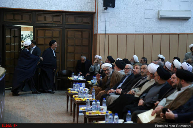  مراسم اولین سالگرد درگذشت آیت‌الله موسوی اردبیلی 