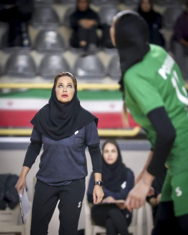 گزارش تصویری دیدار والیبال بانوان شهر آرکا و مهرگان شیراز