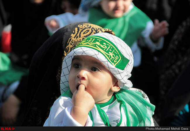  مراسم شیرخوارگان حسینی (حرم مطهر رضوی)