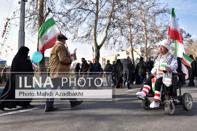 راهپیمایی ۲۲ بهمن در تهران /1