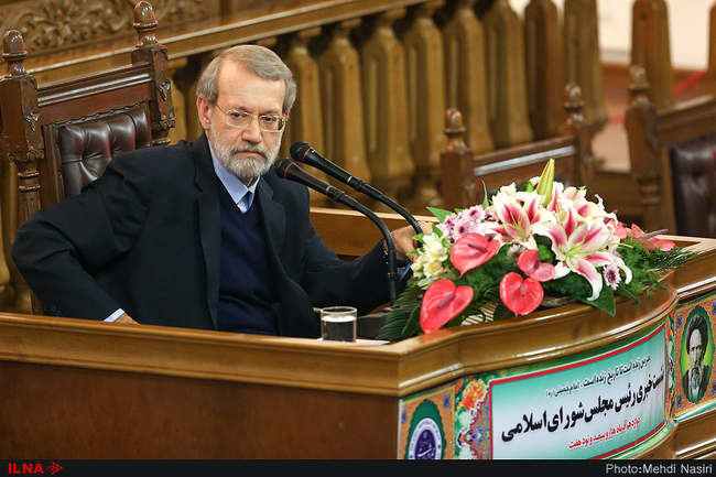 نشست خبری علی لاریجانی