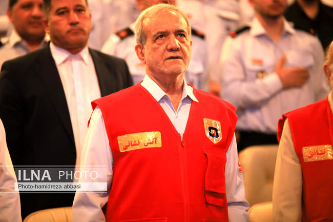 مراسم گرامیداشت روز آتش‌نشان