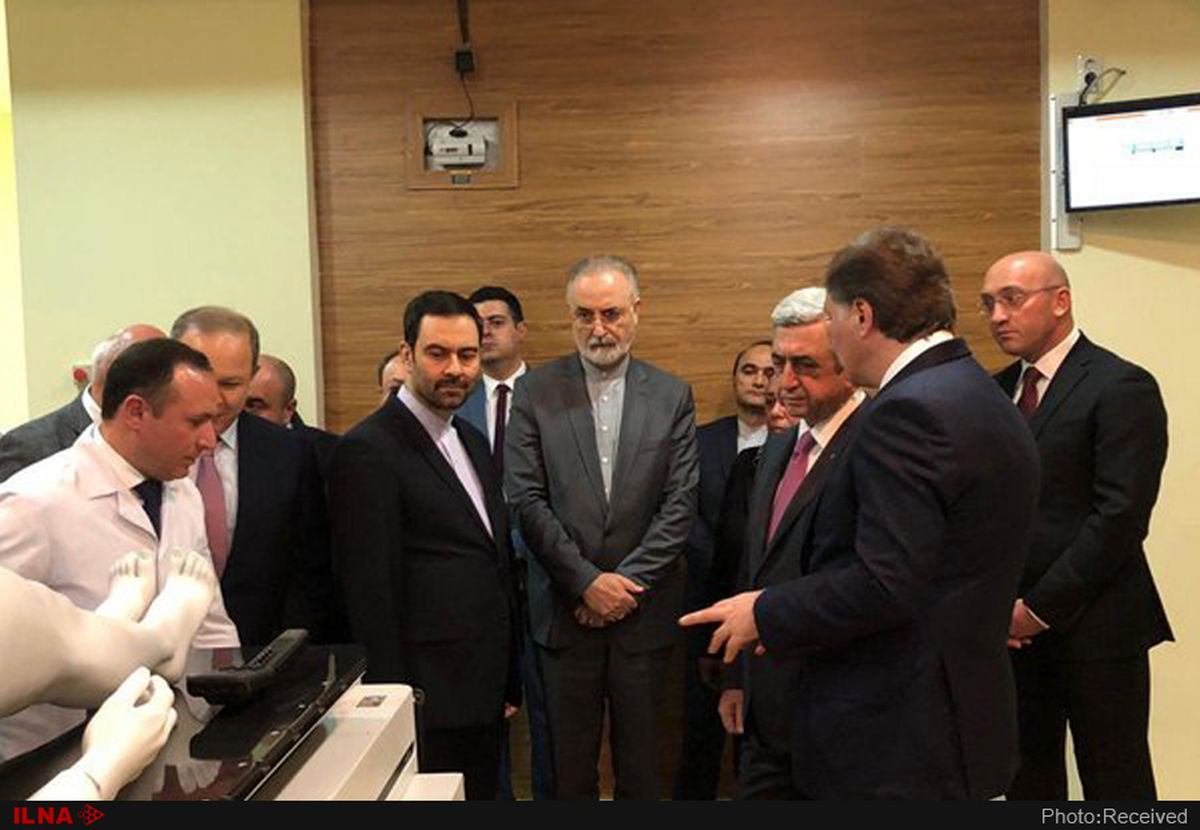 رییس‌جمهور ارمنستان از حمایت‌های درمانی از سوی ایران تقدیر کرد