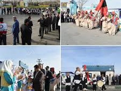 استقرار 2 ایستگاه در ورودی‌های شهر اراک برای استقبال از مسافرین نوروزی 