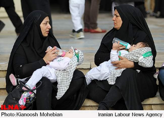 همایش شیرخوارگان حسینی در مصلای تهران