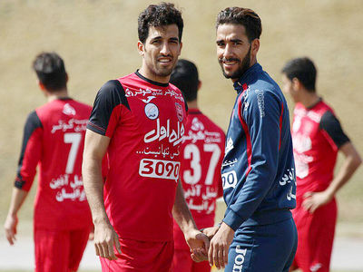 گزارش تصویری از تمرین امروز پرسپولیس