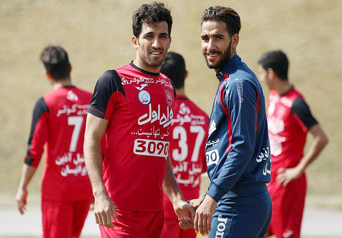 گزارش تصویری از تمرین امروز پرسپولیس