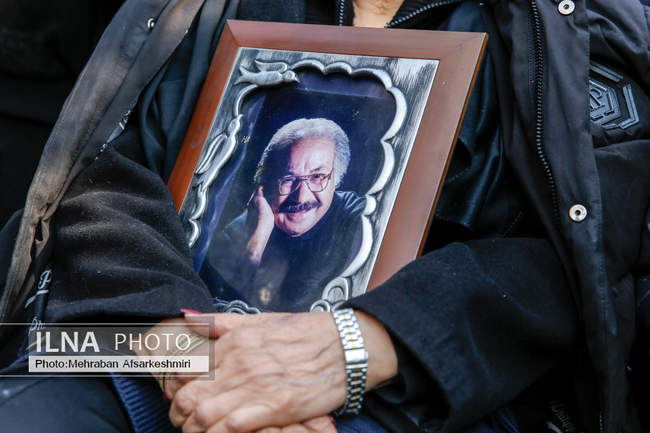 مراسم تشییع پیکر «سعید پیردوست»